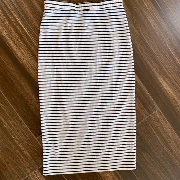 Lovers + Friends Striped Midi Skirt - Picture 2 of 6